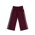thumbnail image 6 of Weekend Academy Girls Wide Leg Track Pants with Side Stripes, Sizes 4-18, 6 of 11
