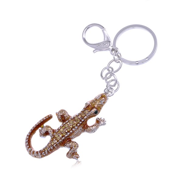 crocodile keyring