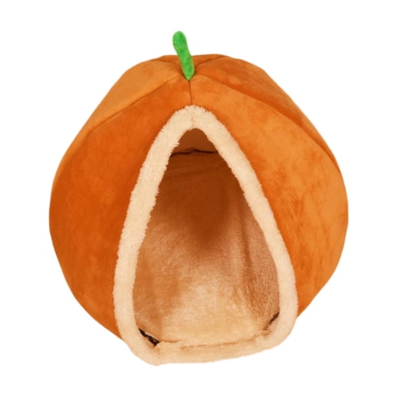 Dog & Cat Bed for Indoor Cats, Cats Beds Cats Tent Dogs Beds Semi Enclosed Cats Cave Bed With A Plusher Balls Soft Comfortable Covered Cats Bed With A Washable Detachable Mat Pet Products