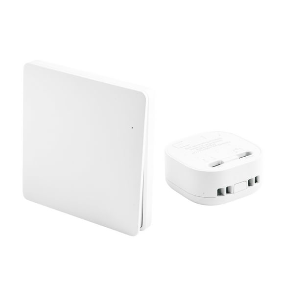 Battery Wireless Light Switch Self Powered Remote Control Switch With Long Range Receiver For Convenient Operation