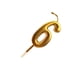 thumbnail image 5 of Accesorios de pasteles Billuyoard Decoración de bodas Oro seis 10piezas, 5 of 6