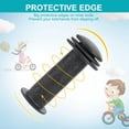 thumbnail image 4 of Paire de Poignées Durables pour Guidon d'Enfants Absorption Caoutchouc Souple Non - Design pour Trottinettes et Tricycles Jeunesse 2 Pcs, 4 of 6