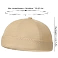thumbnail image 3 of AirLoni Unisex Cooling Skull Mesh Cap Lightweight Breathable For Men And Women Cycling Running Hats Khaki,One Size, 3 of 5