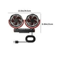 thumbnail image 2 of XGFHYJEH Car Fan, Fan for Car, Portable Fan for Car, Car Fan for Dashboard, Usb Fan for Car, Car Fans that Blow Cold Air, Car Fans for Cooling inside a Car, 2 of 6