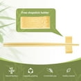 thumbnail image 4 of Five pairs of reusable chopsticks, minimalist design, available in multiple sizes: 7 inches/9.5 inches/12 inches., 4 of 7