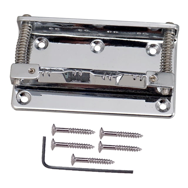 Puente de cola triangular de mandolina Yuyangstore aleación de Zinc con Tornillo