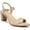 Barely Nude, variant on Naturalizer Womens Bristol Open Toe Pumps Heel Sandals