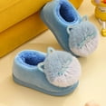 thumbnail image 6 of yocbz Slippers Kids Girls Kids' Slippers Non-Slip, Warm, Indoor/Outdoor Blue,Size for US 10.5, 6 of 9
