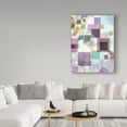 thumbnail image 3 of Trademark Fine Art Abstract Canvas Art ' Purple Squares ' by Greg Simanson, 3 of 3