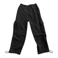 thumbnail image 6 of Women's High Waist Cargo Joggers Comfortable Relaxed Fit Athletic Sweatpants for Casual Wear, 6 of 8