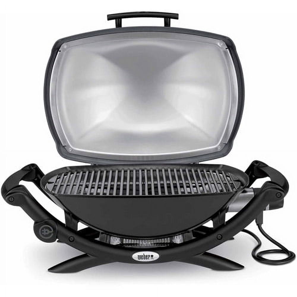Weber Q 2400 1-Burner Portable Electric Grill in Gray 55020001 - The Home  Depot
