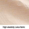 thumbnail image 5 of Pantalones cortos ajustados sin costuras de cintura alta para mujer con esquinas planas y leggings para adelgazar los muslos (color piel), 5 of 5