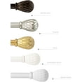 thumbnail image 6 of eTeckram 5/8" Single Curtain Rod with Brun Finials,Pewter,84‘’-120‘’, 6 of 6