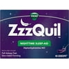 ZzzQuil, Nighttime Sleep Aid LiquiCaps, 25 mg Diphenhydramine HCl, No.1 Sleep-Aid Brand, Non-Habit Forming, Fall Asleep Fast, 48 Count