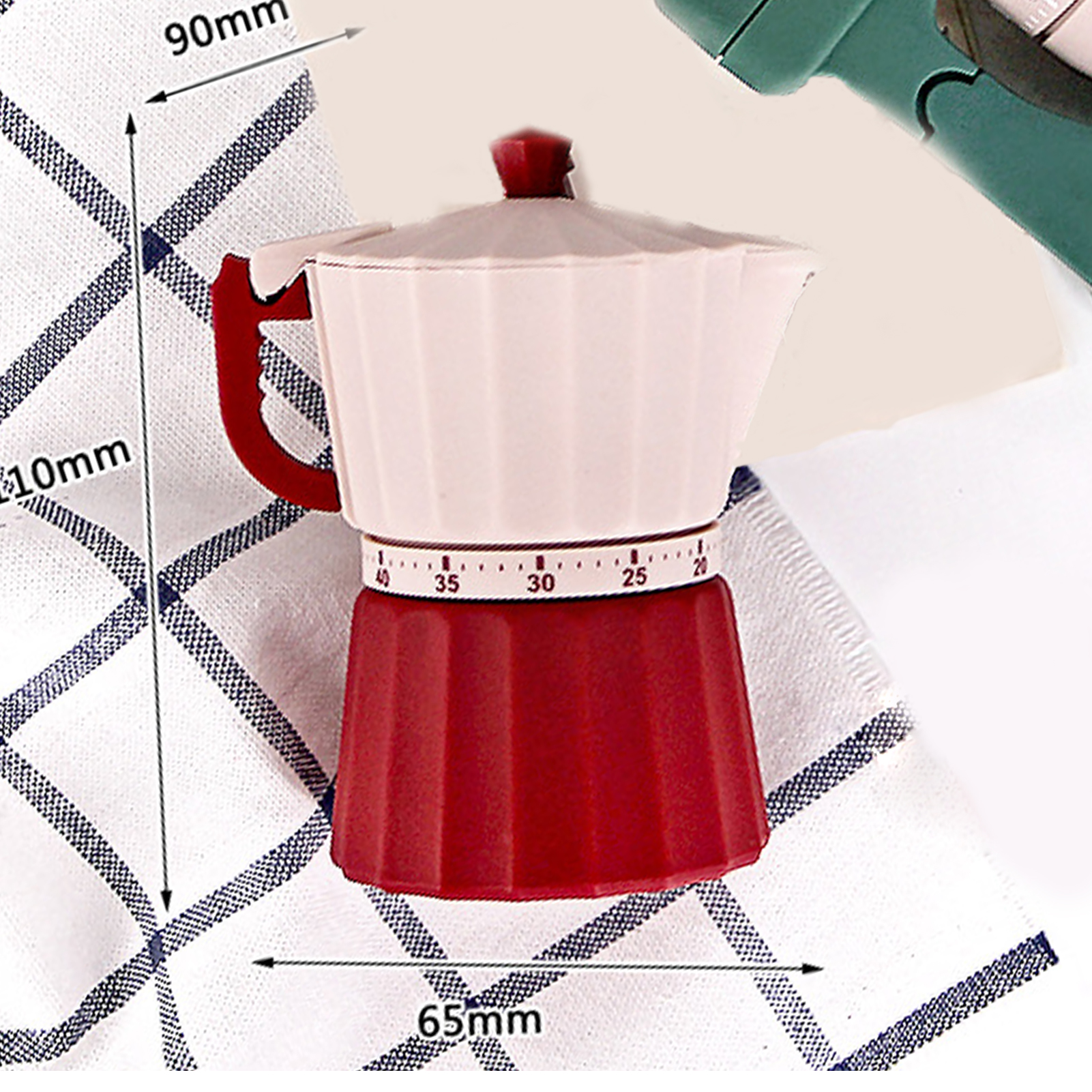  Coffee Pot Percolator Kitchen Timer: Home & Kitchen