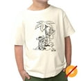 thumbnail image 3 of Del Sol Toddler Boys Crew Tee - Pirate Trio, Natural T-Shirt - Changes from Black to Vibrant colors in the Sun - 100% Combed, Ring-Spun Cotton, Fine Jersey, Relaxed Fit, 3 of 3
