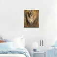 thumbnail image 6 of HFDF Lion of Judah Lamb of God Jesus Christ Canvas Wall Art Religious Jesus Christ Spiritual Wall Décor spirational Farmhouse Vtage Artwork for Livg Room Bedroom Ready to Hang 16x24inch Framed, 6 of 6