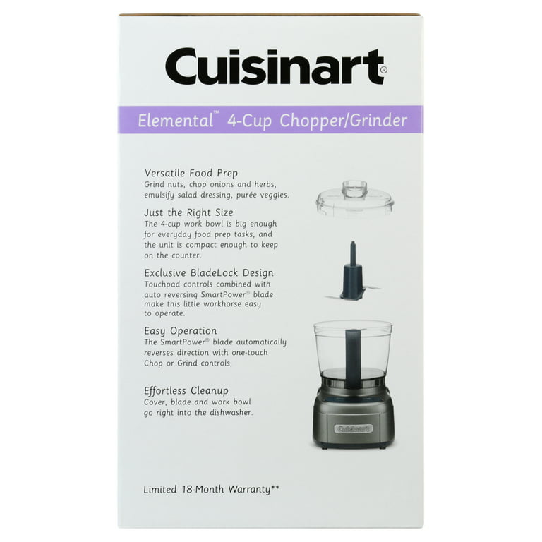 Cuisinart Core Custom White 4-Cup Food Processor Chopper + Reviews