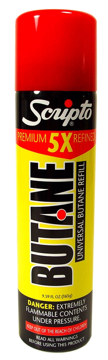 (2 pack) Scripto Butane Canister 165 Grams
