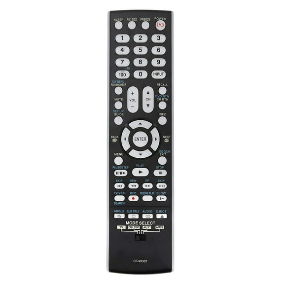 New CT-90302 For Toshiba LCD LED TV Remote Control CT-90275 26AV502R DMR-ES46V