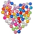 thumbnail image 1 of Luxshiny 1Set Durable Acrylic Round Beads with Smooth Surface for DIY Craft Accessories, 1 of 8