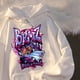 thumbnail image 3 of Bratz-sudaderas con letras para mujer, Tops negros informales, moda harajuku, ropa de calle con capucha, chaqueta gráfica de manga larga, ropa Kpop, 3 of 5
