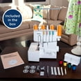 thumbnail image 5 of Brother 1034D Serger, Heavy-Duty Metal Frame Overlock Machine, 1,300 Stitches Per Minute, Removeable Trim Trap, 3 Included Accessory Feet, 5 of 5
