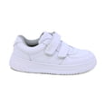 thumbnail image 3 of Tenis escolar Audaz para niño en piel blanco Raptor con doble tira de contacto, 3 of 7