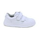 thumbnail image 3 of Tenis escolar Audaz para niño en piel blanco Raptor con doble tira de contacto, 3 of 7