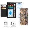 thumbnail image 3 of CoverON For Apple iPhone 13 Pro Max Wallet Case, RFID Blocking Vegan Leather 6x Card Slot Holder Cover Flip Folio Phone Pouch, Camo, 3 of 7
