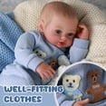 thumbnail image 4 of Muñeca Reborn BABESIDE Ailsa Boy de 43 cm con cuerpo de tela, 4 of 7