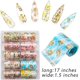 thumbnail image 2 of 30 Rolls Nail Art Stickers Angel Pattern Nail Stickers Angel and Flower Mixed Style Nail Stickers Transfer Decal Nail Art Decorations Tips Charms Acce, 2 of 4