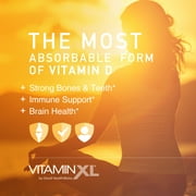 OmegaXL Joint Support Supplement - Natural Muscle Support, 60 Softgels & VitaminXL D3 High Potency Daily Vitamin D 5000 IU 125mcg Immune Support Supplement (30 Softgels)