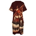 thumbnail image 4 of Vestido holgado con bolsillos de polilla Cecropia, ropa de mujer, vestido largo, vestidos elegantes para mujer, venta de vestidos de mujer, 4 of 6