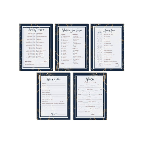 Better Office Products - Bridal Shower Games for 50 Guests - party game