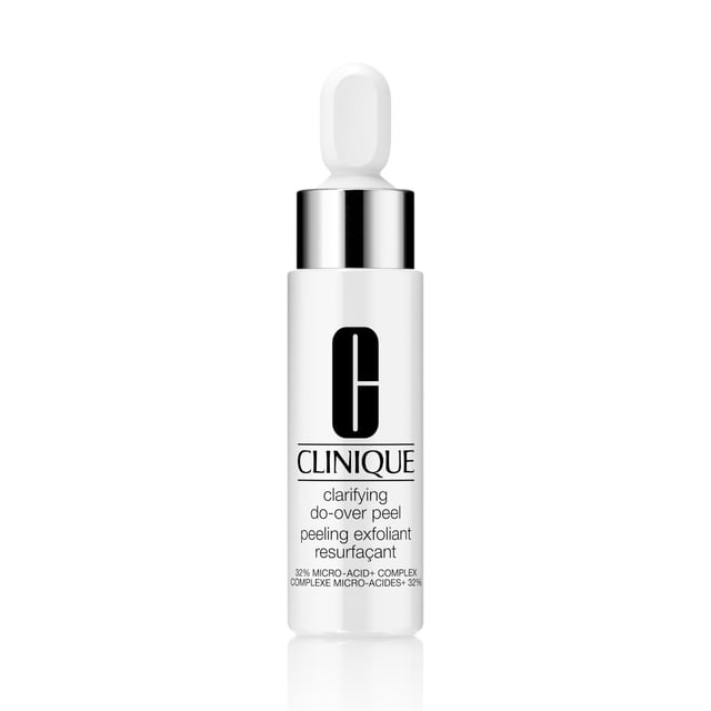 Exfoliante Clinique Do-Over en 3 pasos con ácido salicílico