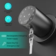 thumbnail image 4 of FITNATE Touch Screen Lock,Metal Digital Door Knob Lock with Spare Keys for Keyless Entry, Electronic Door Lock , Easy to Operate and Install,15 User Passcode for Bedroom, Home and Office Black, 4 of 9