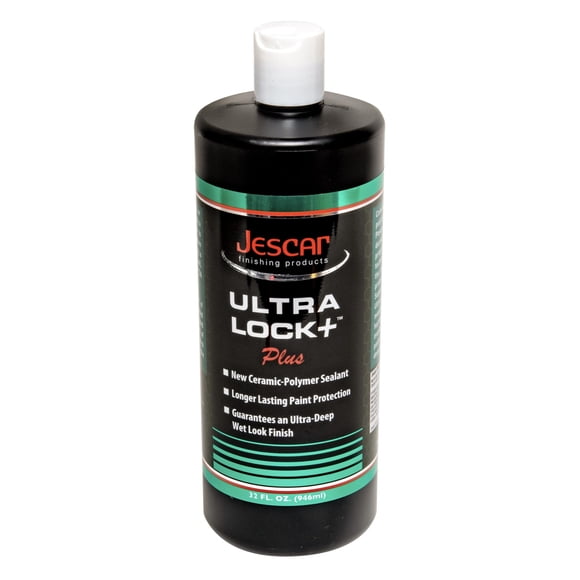Jescar Ultra Lock + - 32oz / Scellant Polymère Avancé Infusé Sio2 pour Protection de Peinture Longue Durée et Finition Brillante – Protection UV, Facile
