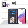 thumbnail image 3 of Classic Style Flip Case for Motorola Moto G Play 4g 2024 Card Holder Rfid Blocking Wallet Case Magnetic Closure Shockproof, 3 of 5