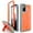 Orange, variant on ArmadilloTek Vanguard Case Designed for Samsung Galaxy Note 20 5G (2020 Release) Military Grade Full-Body Rugged with Built-in Kickstand [Screenless Version] - Black