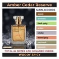 thumbnail image 4 of Seamless Hold Amber Cedar Reserve Cedar Cypress Benzoin Perfume for Women and Men Parfum | Inspired Luxury Fragrance | Long-Lasting Scent - 1 oz (30 ml), 4 of 6