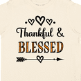 thumbnail image 4 of Inktastic Thanksgiving Greeting Thankful Blessed Girls Toddler T-Shirt, 4 of 5