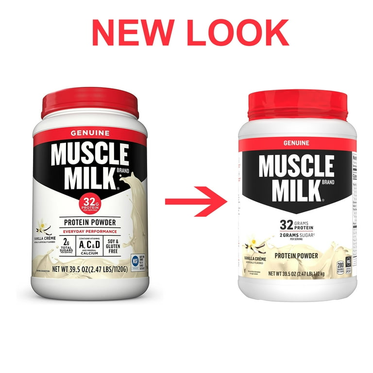 Amazon.com : Muscle Milk Genuine Protein Powder, Vanilla
