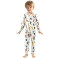 thumbnail image 3 of joogoo Play Football 2 Piece Long Sleeve Tee and Pants Cotton Pajama Set 3T, 3 of 7
