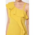 thumbnail image 4 of One Shoulder Ruffle Jumpsuit L, 4 of 6