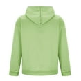 thumbnail image 6 of DODADAWANJ Mens Hoodie Sweatshirts Oversized Long Sleeve Hooded Pullovers Loose Fitted Drawstring Hoodies Solid Color Casual Fall Hoodies with Pocket Green XL, 6 of 7