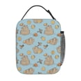 thumbnail image 3 of Capybara Lunch Bag Portable Thermal Lunch Box for Men and Women, 3 of 6