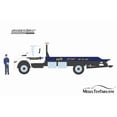 thumbnail image 2 of 2013 International Durstar Flatbed with Serviceman Figure, Goodyear Roadside Service - Greenlight 33160C/48 - 1/64 Scale Diecast Model Toy Car, 2 of 3