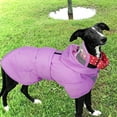 thumbnail image 5 of Kuoser Dog Raincoat, Waterproof Windproof Rain Jacket for Small Medium Large Extra Large Dogs, Pink, M, 5 of 7