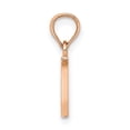 thumbnail image 2 of Diamond2Deal 14K Rose Gold Block Letter W Initial Pendant for Women, 2 of 5